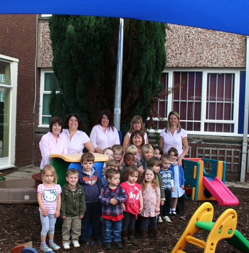 “We Can Play in Any Weather” At Wordsley Preschool & Playgroup