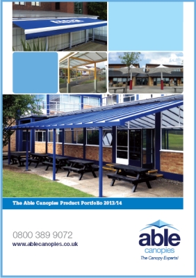 The Launch of Able Canopies’ Brand New 2013 Brochure!