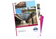 Able Canopies New Product Brochure