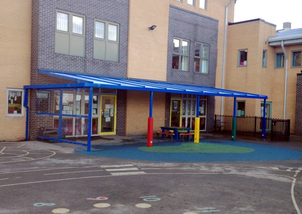 moorlands primary school - coniston aluminium canopy 01 small