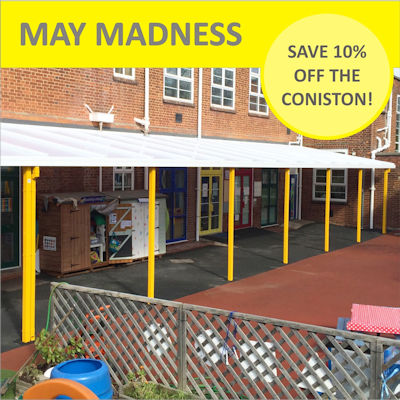 May Madness – 10% Off The Coniston Wall Mounted Canopy - Able Canopies