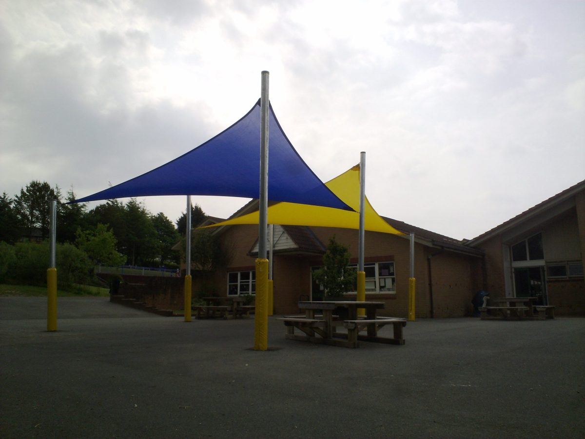 Glen Park Primary School - Shade Sail - Able Canopies