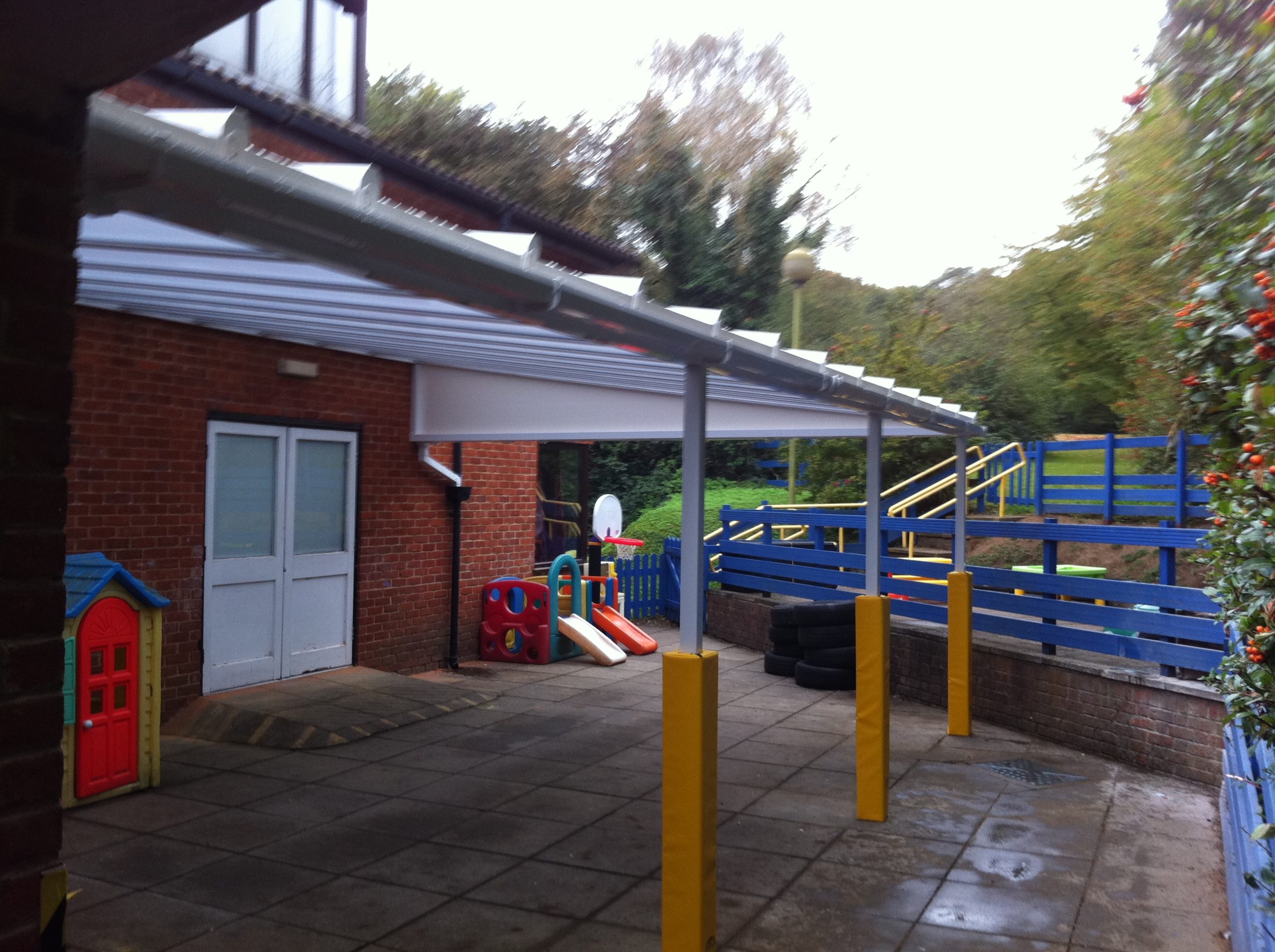 Seer Green Nursery - Wall Mounted Canopy - Able Canopies