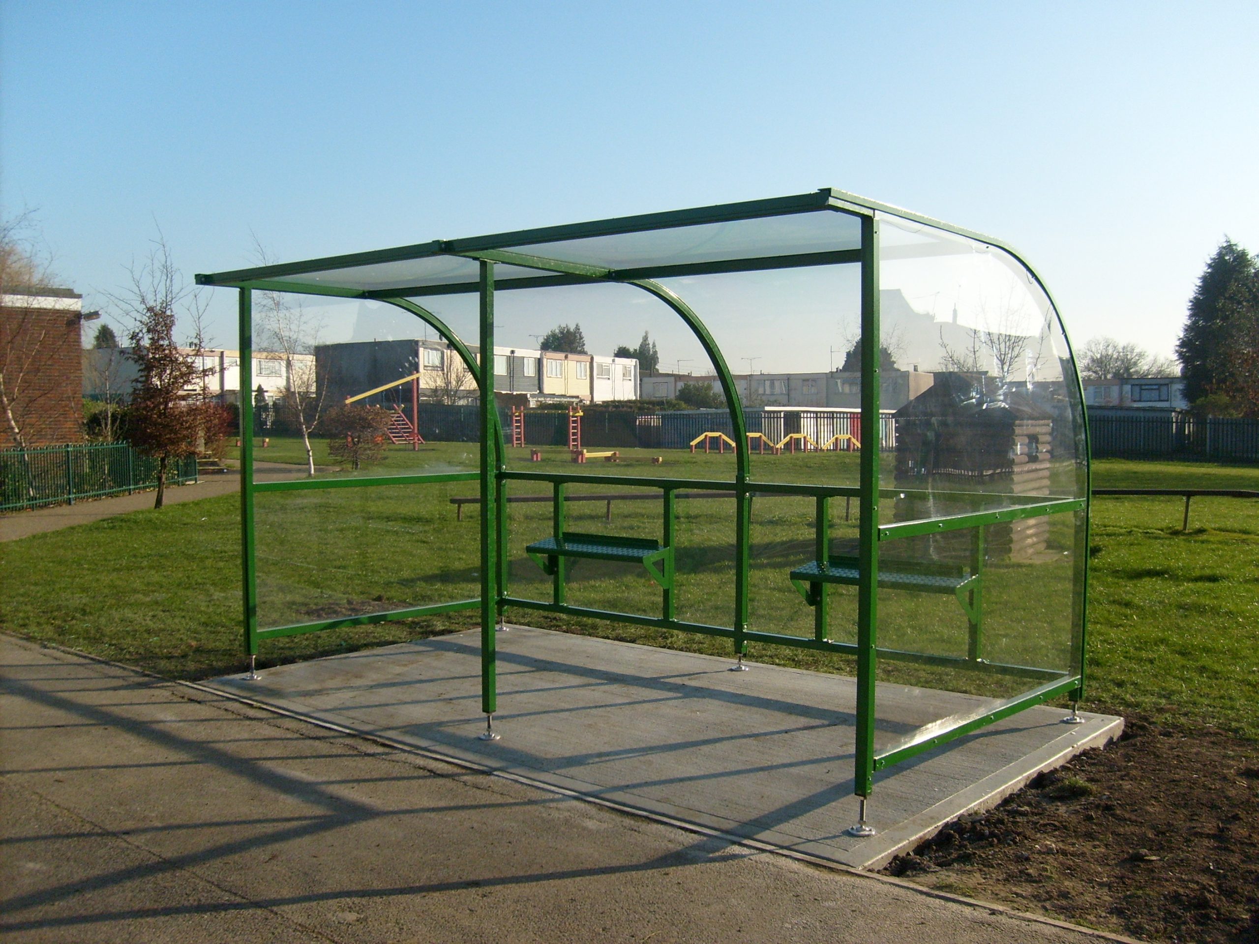 Kents Hill Infant School, Essex - Waiting Shelter - Able Canopies