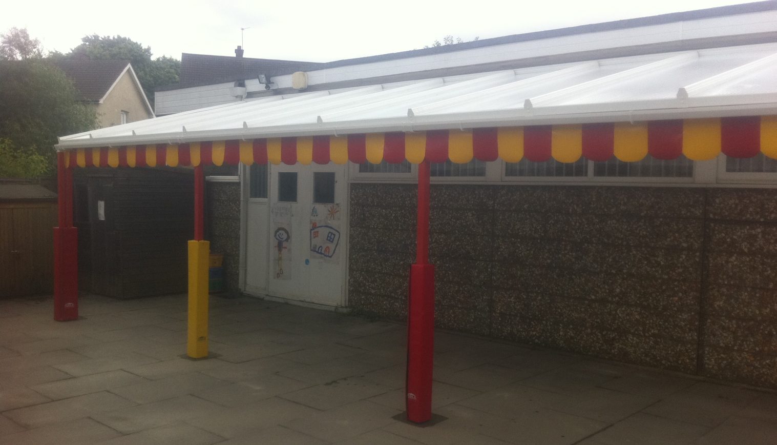 Our Lady’s Pre School, Birmingham – Wall Mounted Canopy