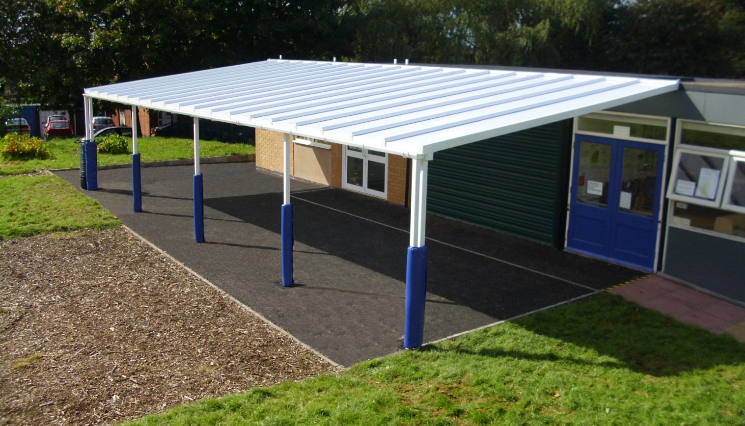 St Gabriel’s RC Primary School – Wall Mounted Canopy