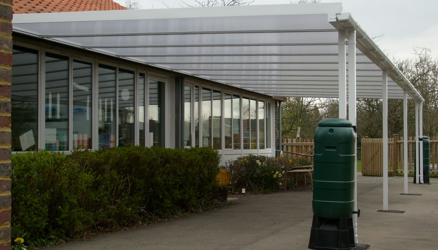 St Mary’s Church of England Primary School – Second Wall Mounted Canopy