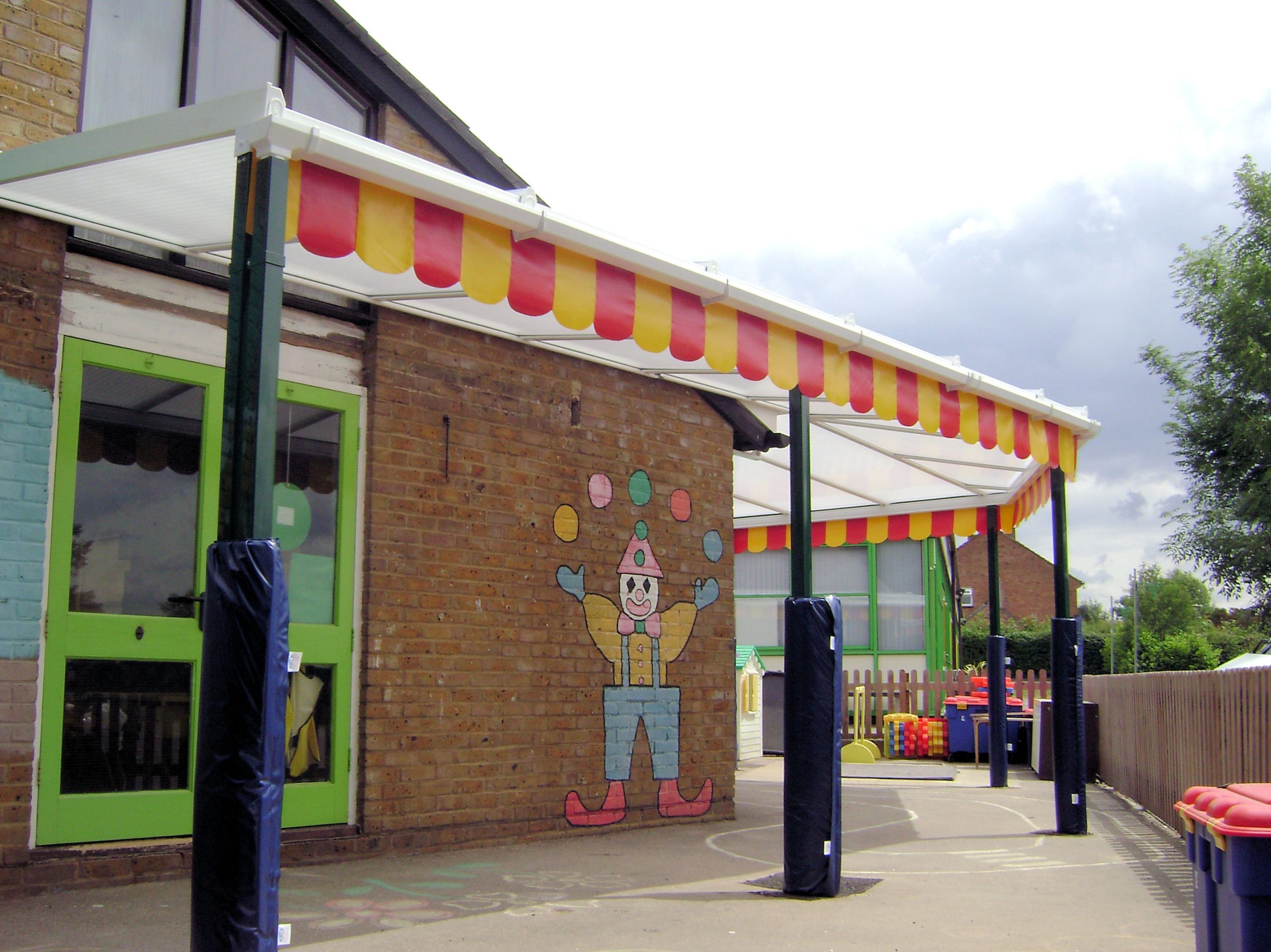 All Saints C Of E Primary School - Wall Mounted Canopy - Hertfordshire