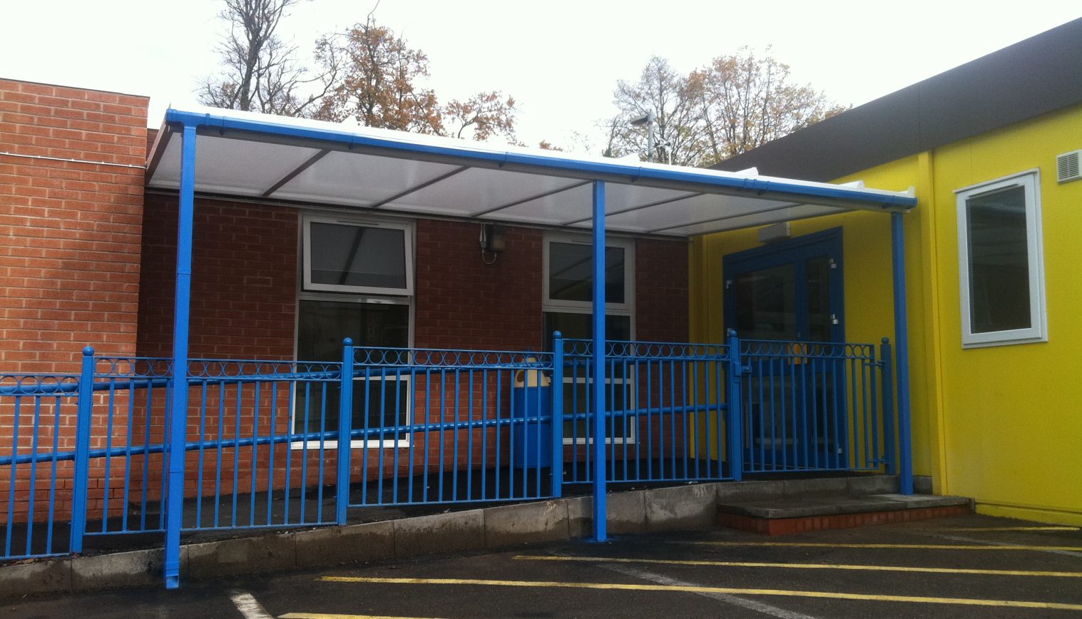 Osborne Nursery & Childcare Centre – Wall Mounted Canopy