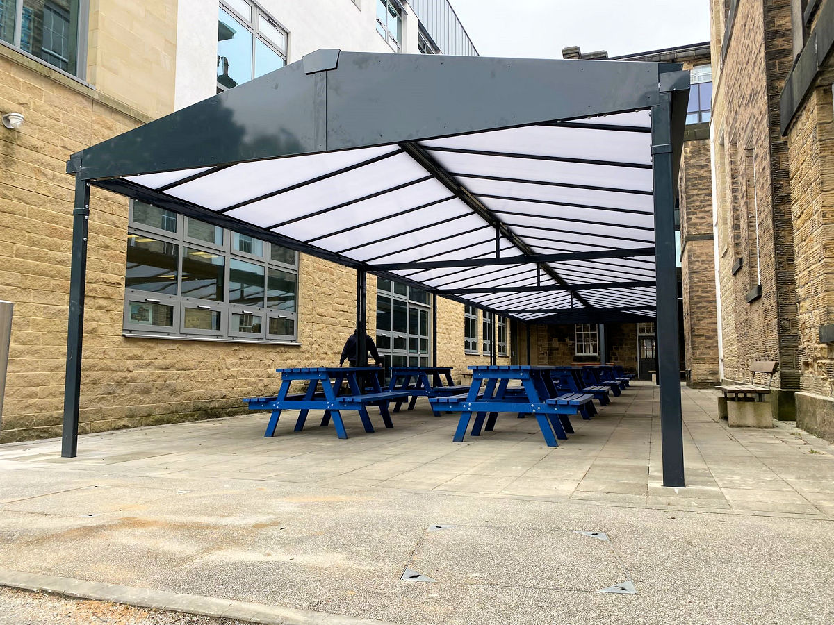 King Edward VII Upper School, Sheffield - Free Standing Canopy