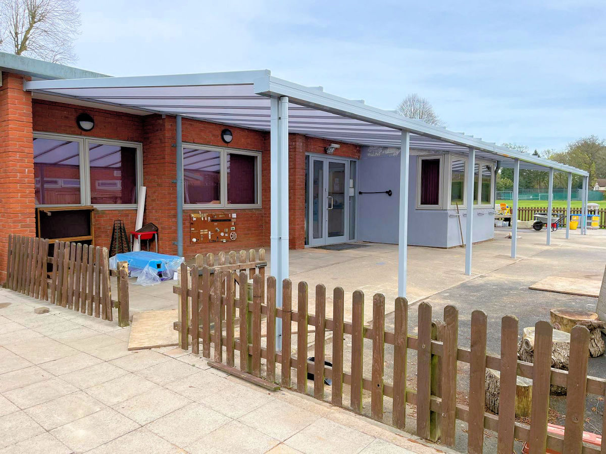 Eversfield Prep School - Wall Mounted Canopy