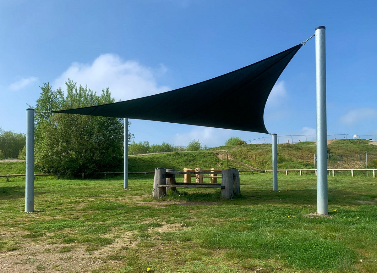 Transforming Edenbrook Pump Track & Bike Track with a Shade Sails