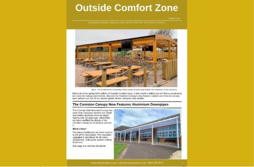 Architect Newsletter: Outside Comfort Zone (Spring 2024)