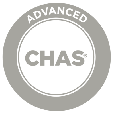 We’re now Accredited to CHAS Advanced!