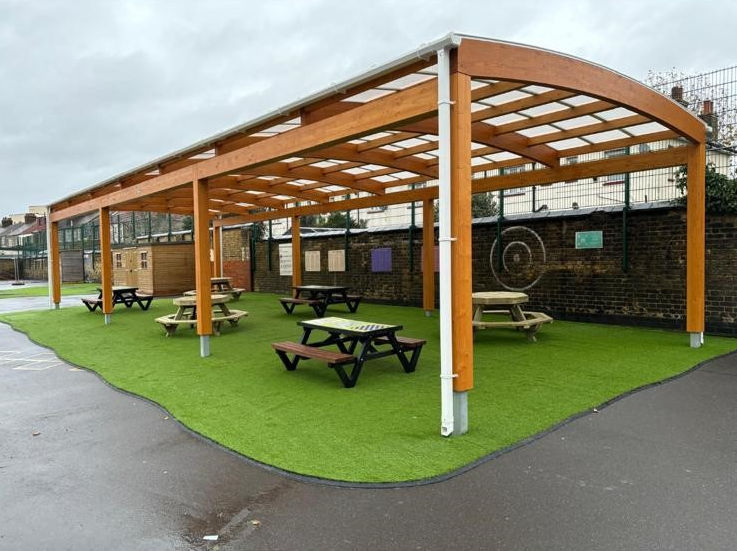 Vicarage Primary School – Timber Canopy