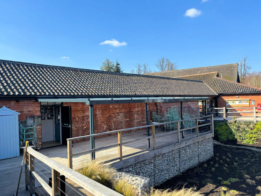 Roots Café's Outdoor Dining Canopy